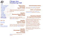Desktop Screenshot of chicago-orienteering.org
